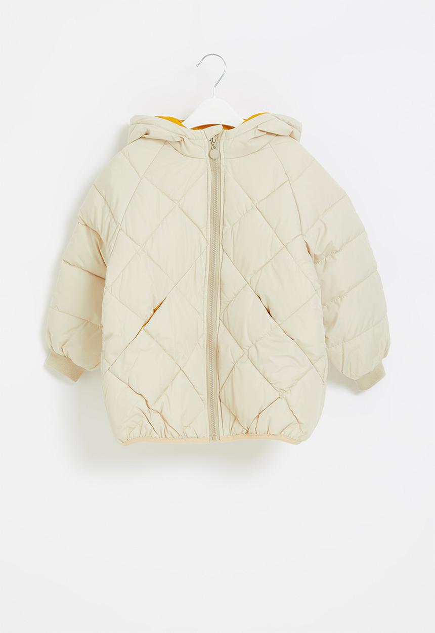 Pop Candy - Quilted puffer jacket - beige