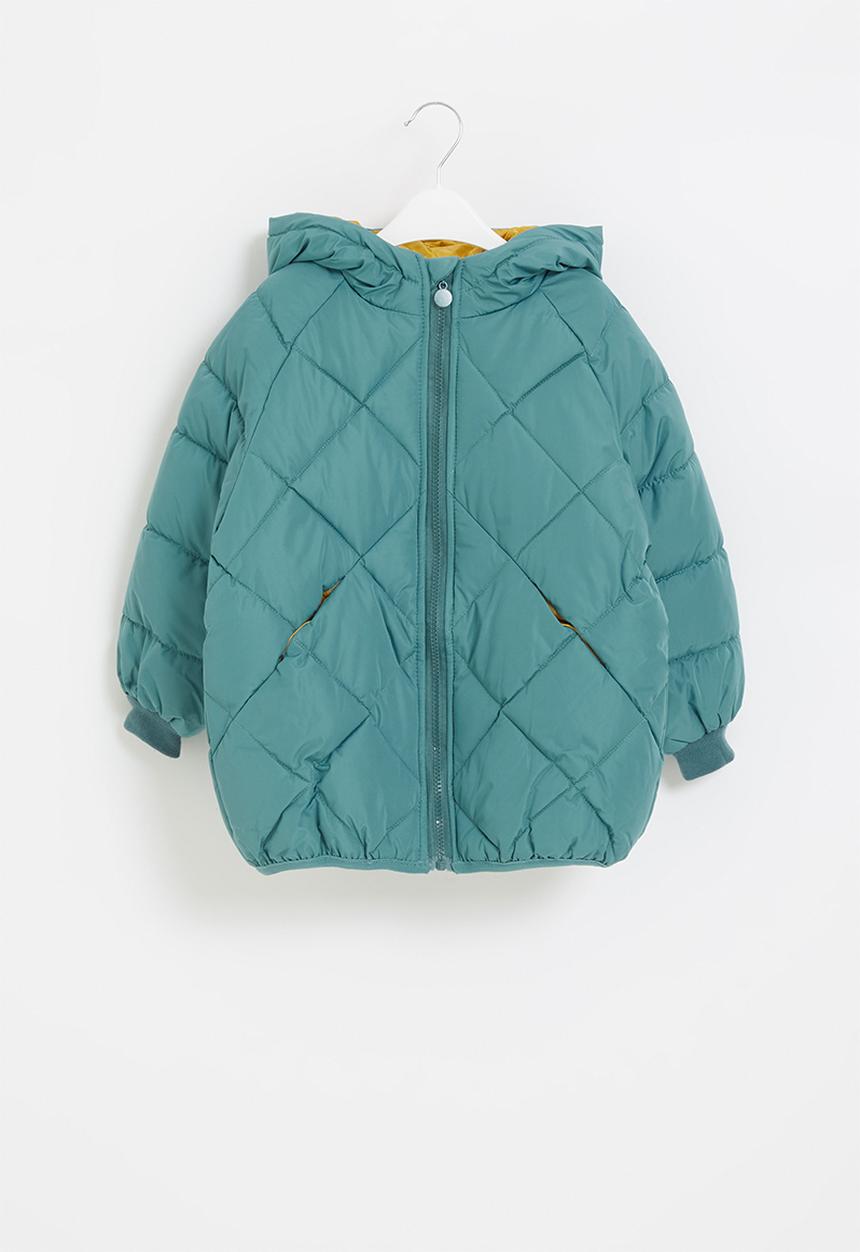 Pop Candy - Quilted puffer jacket - blue