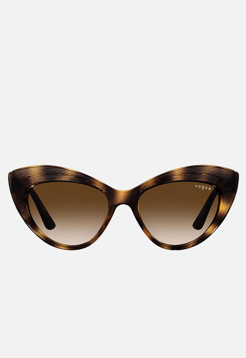 Vogue Eyewear - Vogue cat eye sunglasses - havana