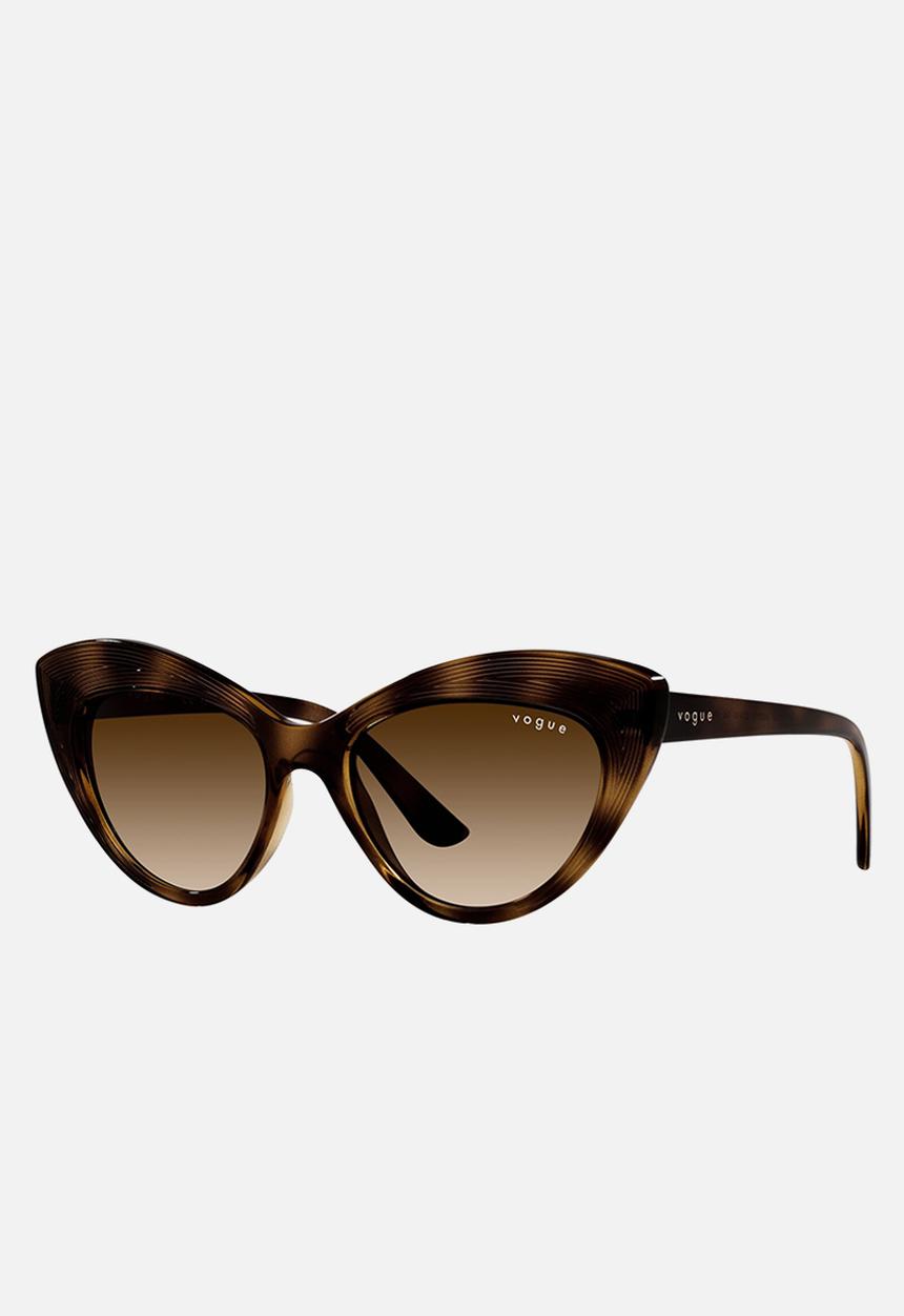 Vogue Eyewear - Vogue cat eye sunglasses - havana