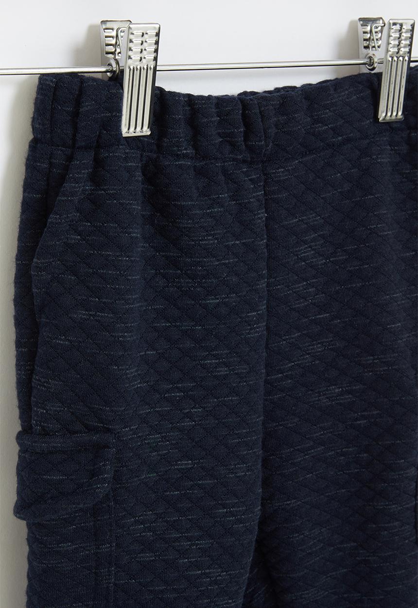 Pop Candy - Baby boys cargo jogger - navy