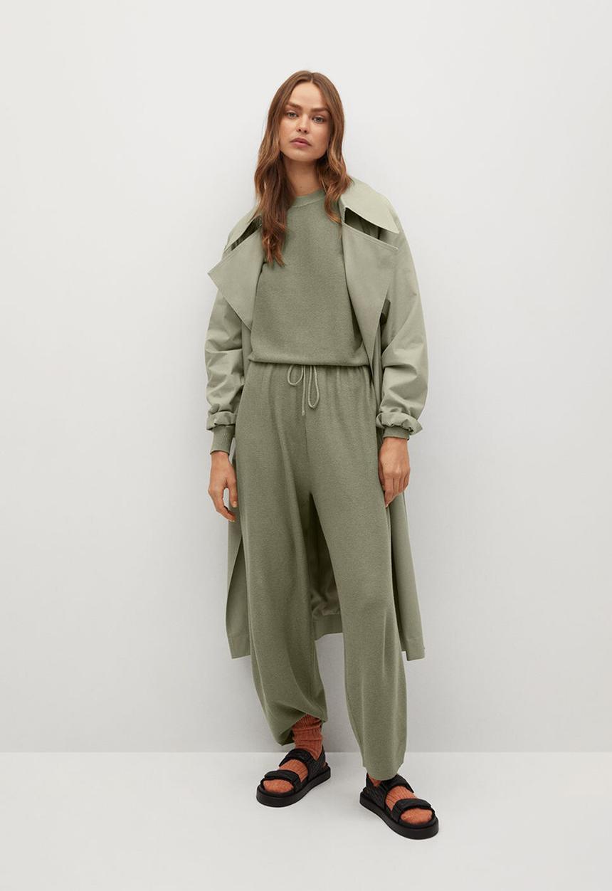 MANGO - Sweater milan - khaki