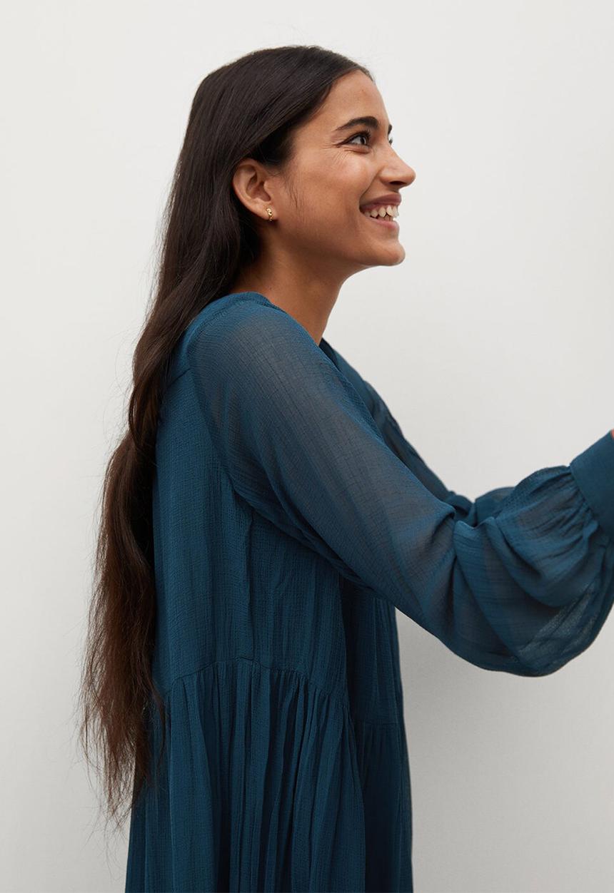 MANGO - Dress ara - blue