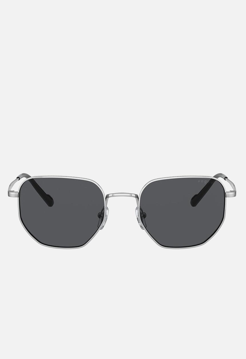 Vogue Eyewear - Vogue irregular sunglasses - silver