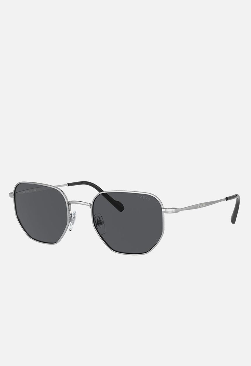 Vogue Eyewear - Vogue irregular sunglasses - silver