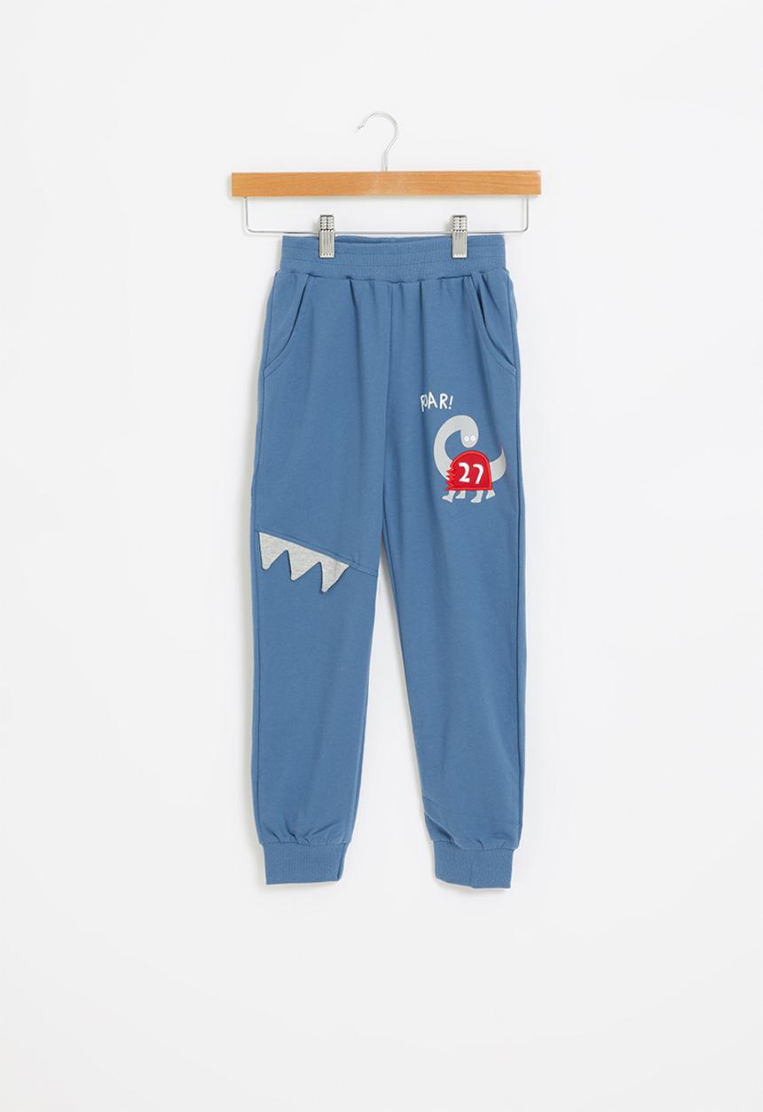 Pop Candy - Boys dino jogger - blue