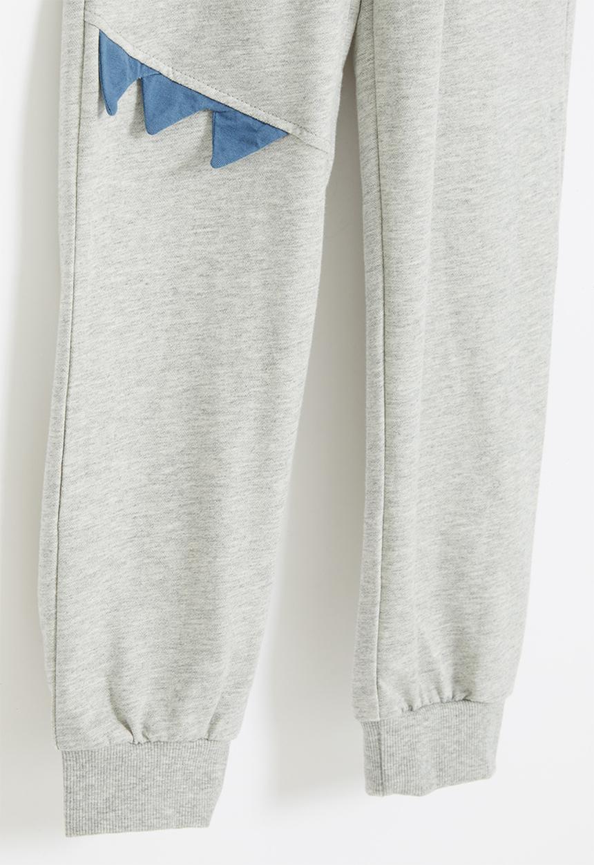 Pop Candy - Boys dino jogger - grey 