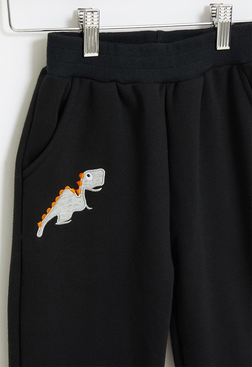 Pop Candy - Boys dino jogger - black