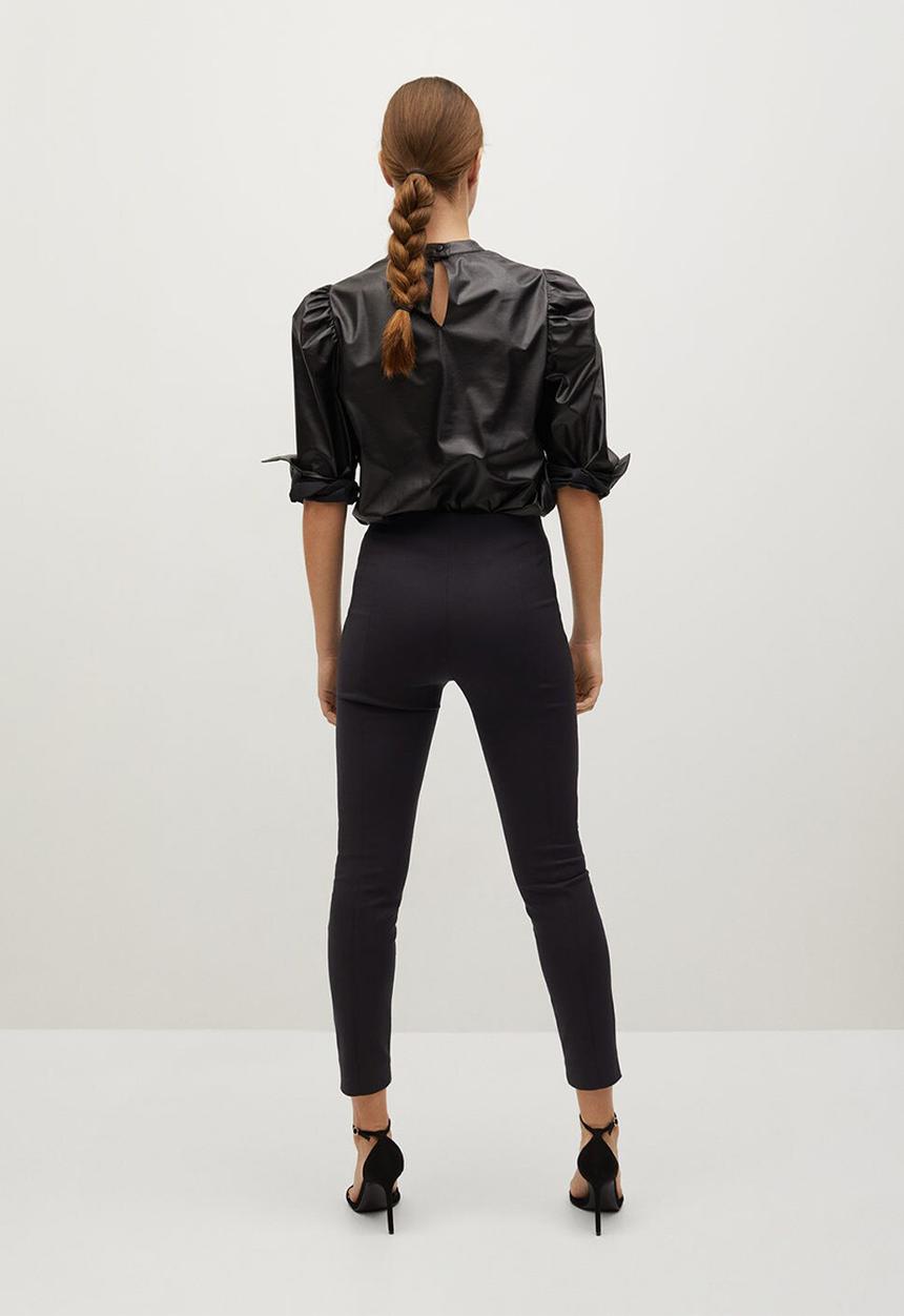 MANGO - Trousers avanti - black