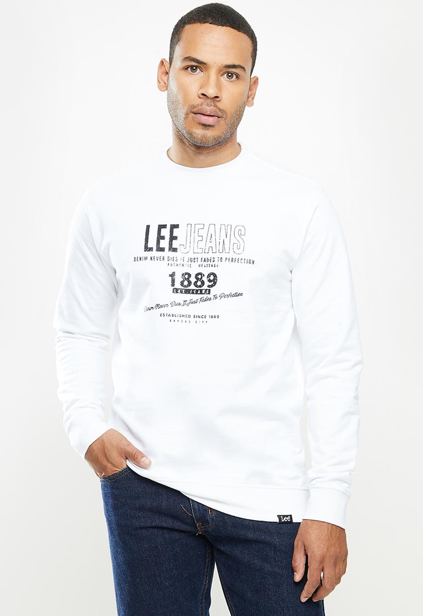 Lee  - Clothing perfection sweat - white