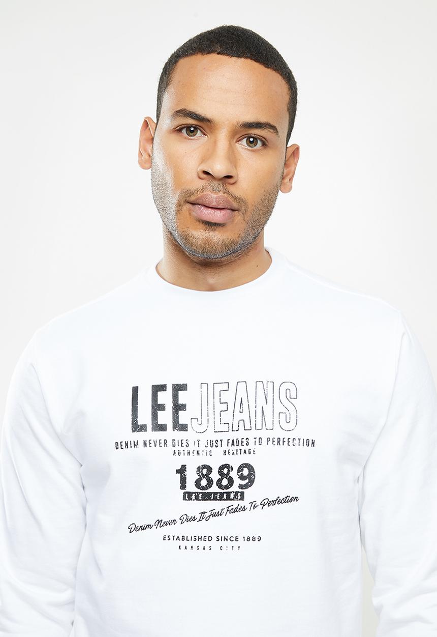 Lee  - Clothing perfection sweat - white