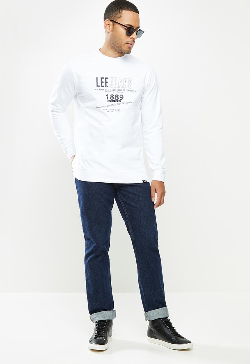 Lee  - Clothing perfection sweat - white