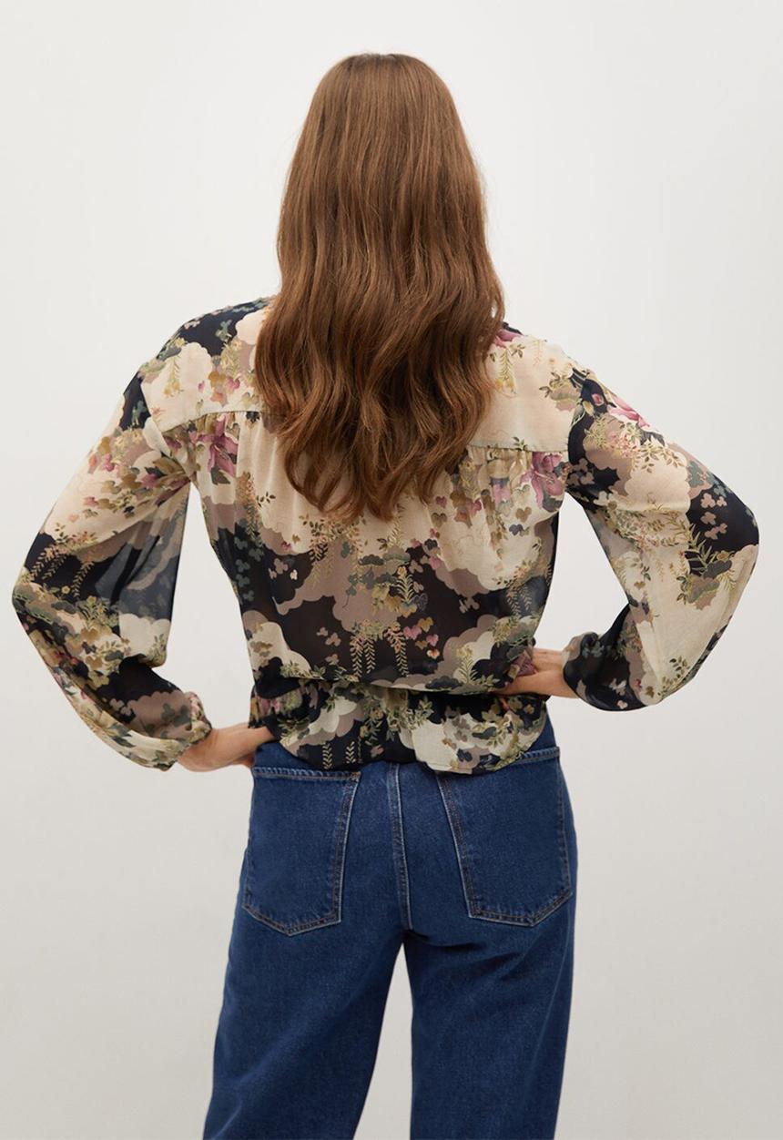 MANGO - Blouse mulan - multi