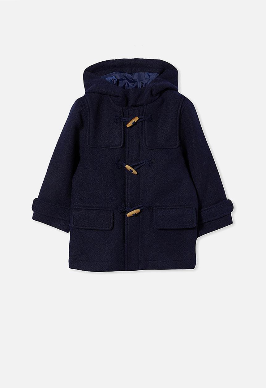 Cotton On - Lennon duffle coat - navy