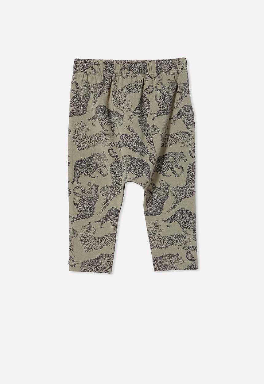 Cotton On - The legging - silver sage/charlie cheetah