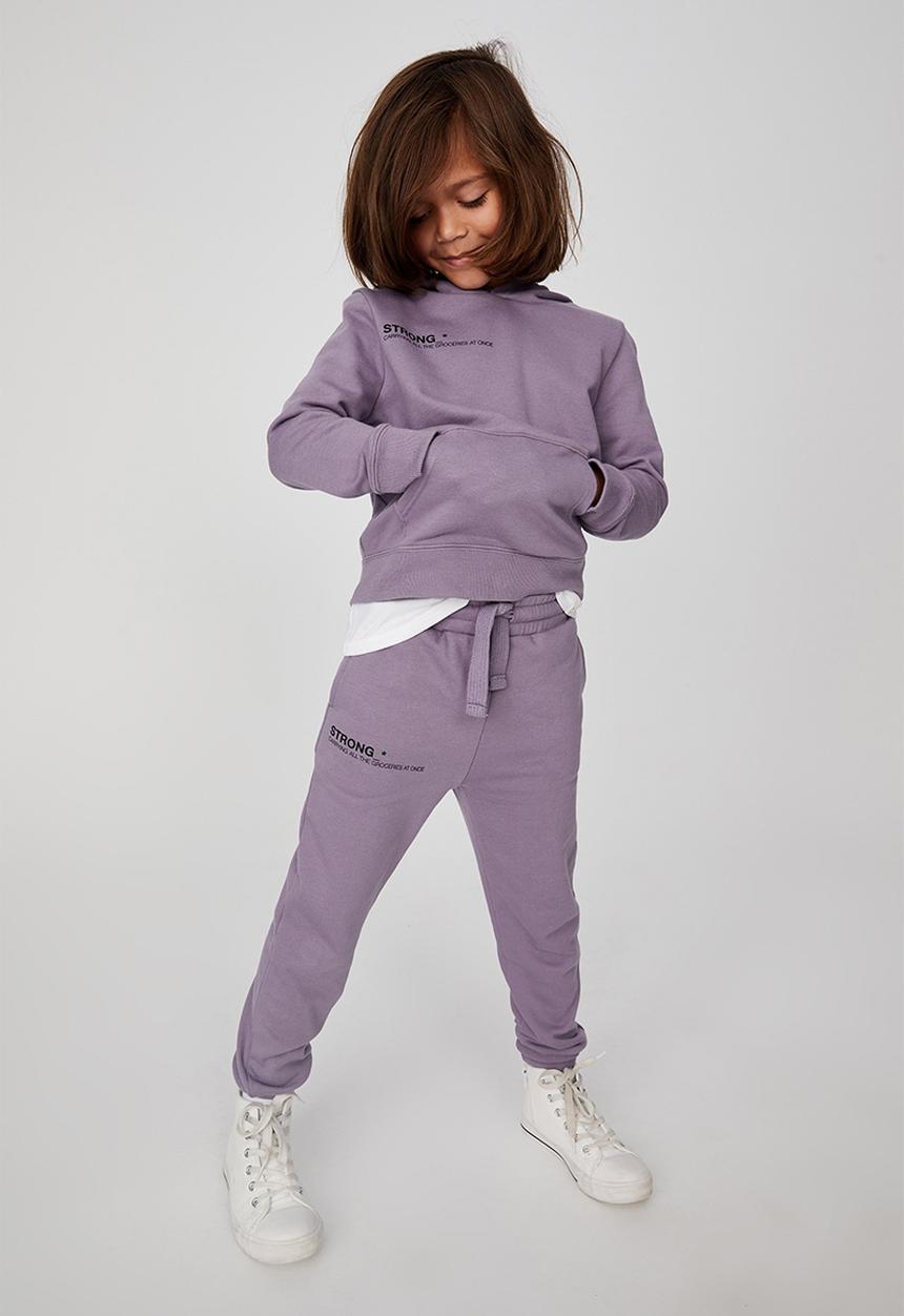 Cotton On - Marlo trackpant - dusk purple/strong