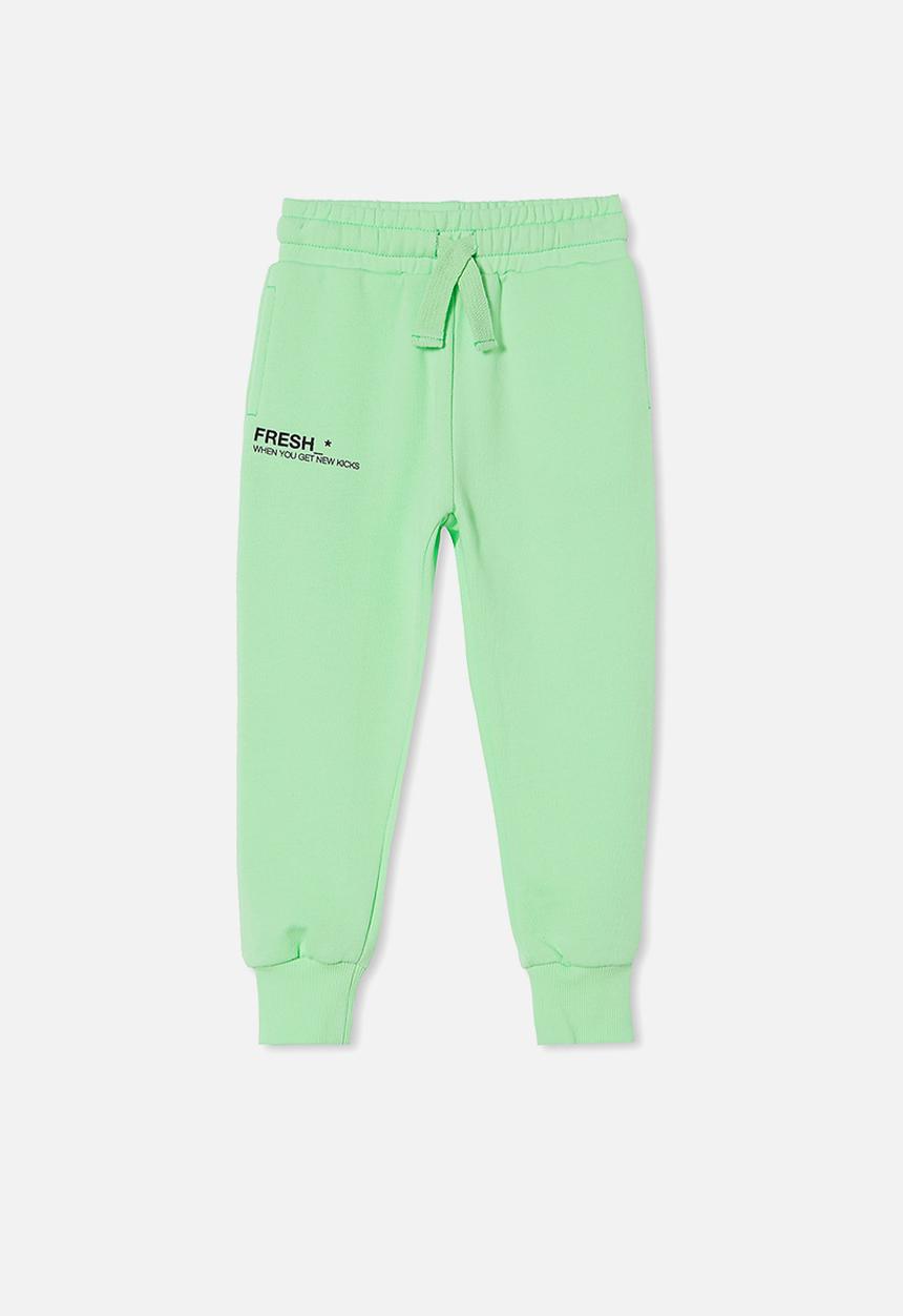 Cotton On - Marlo trackpant - washed spearmint/fresh