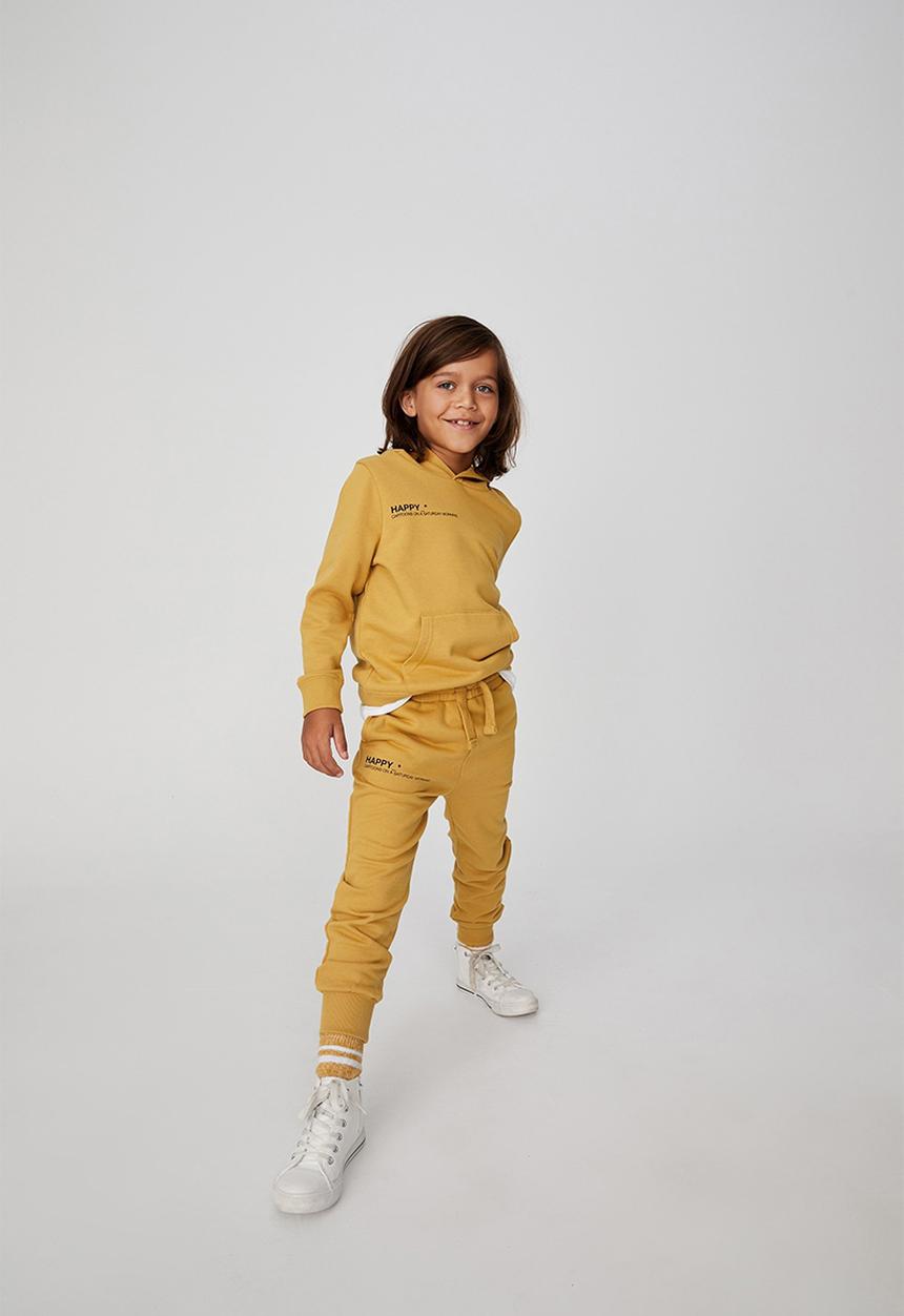 Cotton On - Marlo trackpant - honey gold/happy