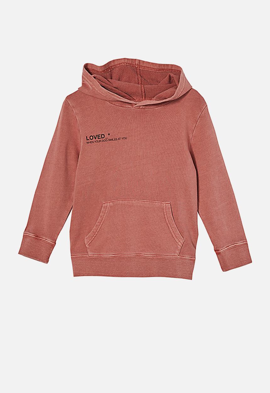 Cotton On - Milo hoodie - chutney/loved