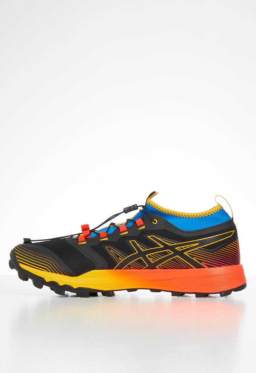 ASICS - Fujitrabuco pro - black/saffron
