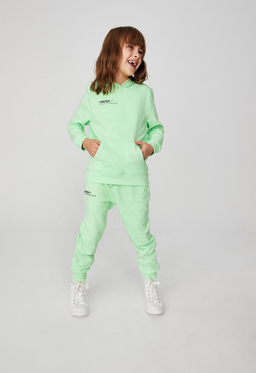 Cotton On - Milo hoodie - washed spearmint/fresh