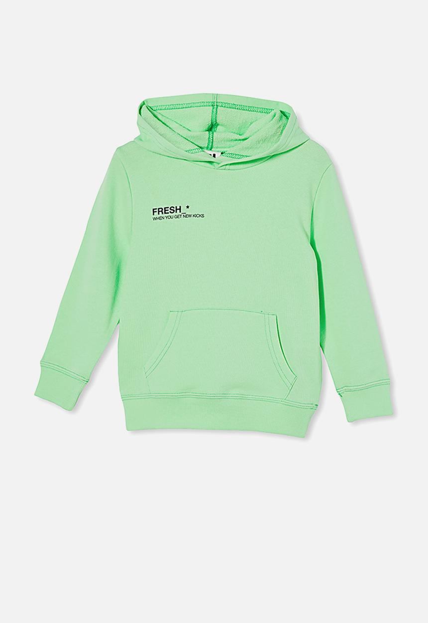 Cotton On - Milo hoodie - washed spearmint/fresh