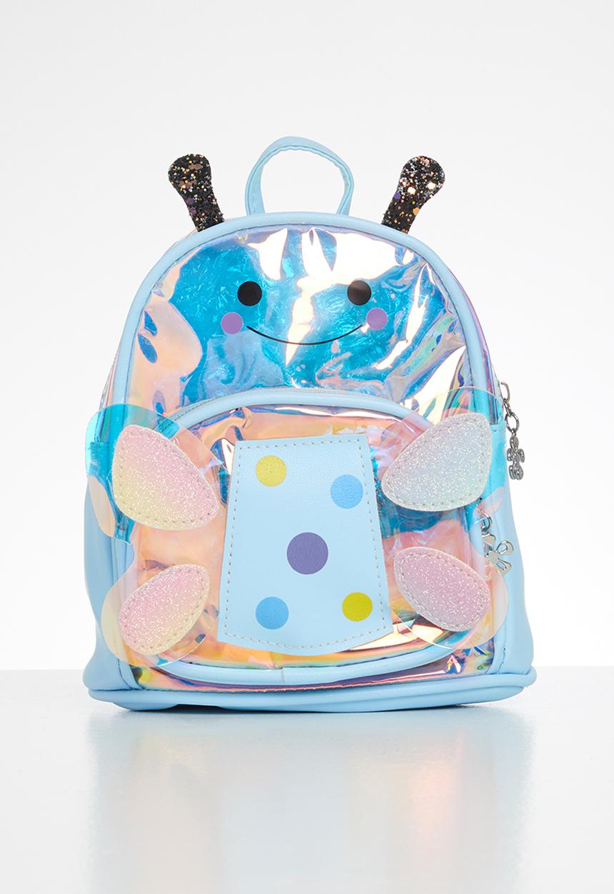 Pop Candy - Girls butterfly backpack - blue