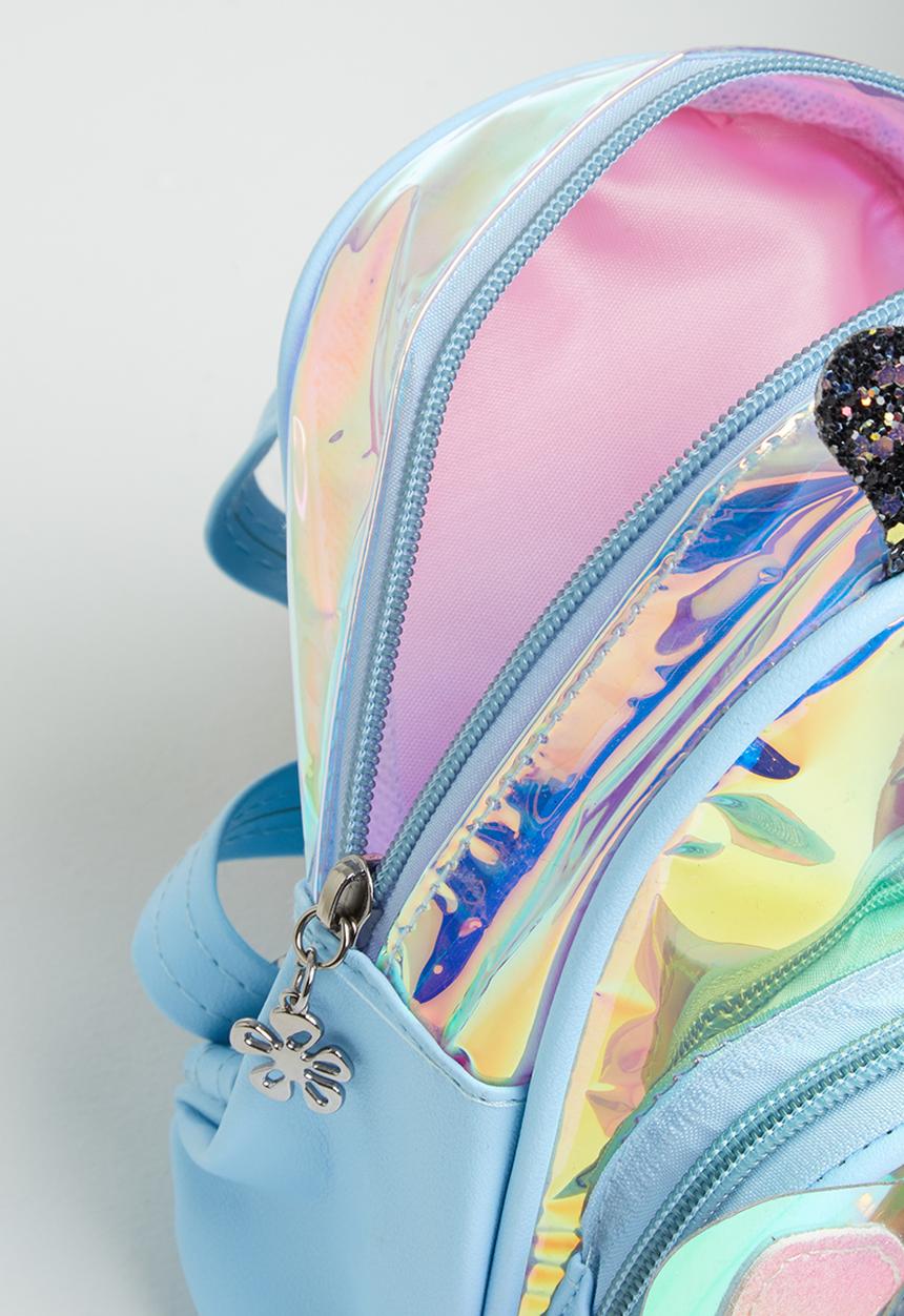 Pop Candy - Girls butterfly backpack - blue