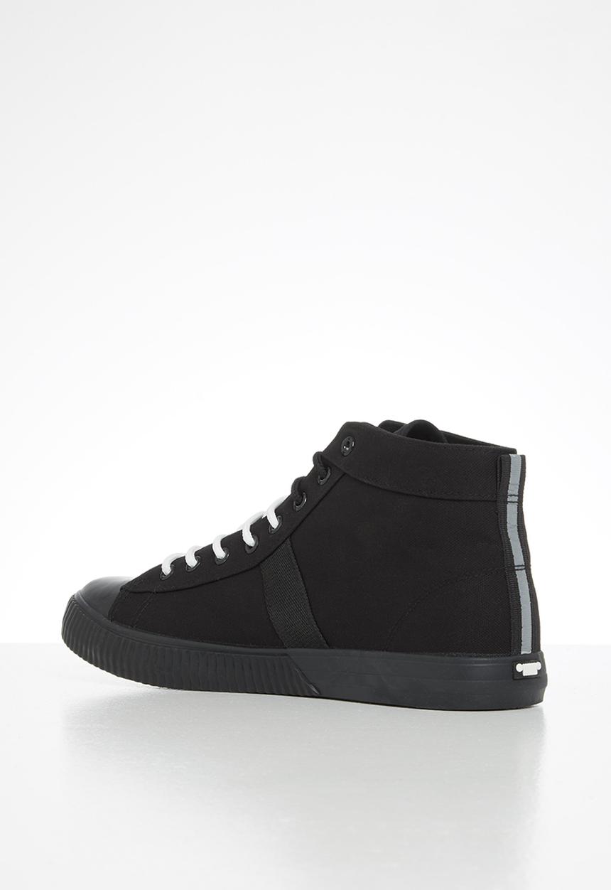 JEEP - Peg high-top sneaker - black