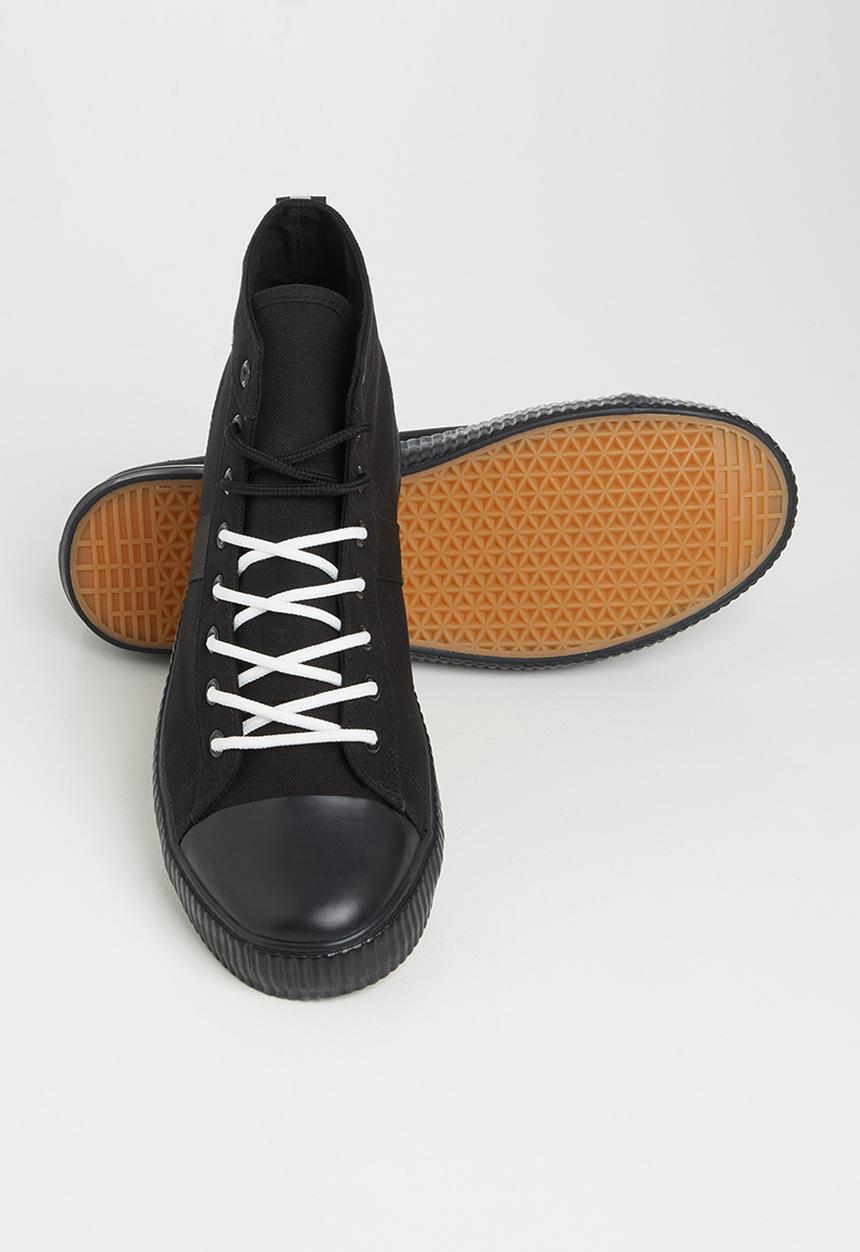 JEEP - Peg high-top sneaker - black