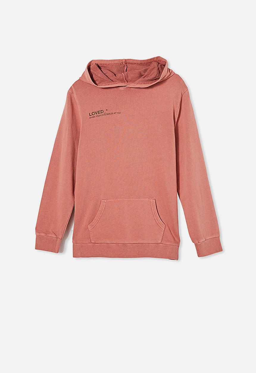 Free by Cotton On - Street hoodie - chutney/loved