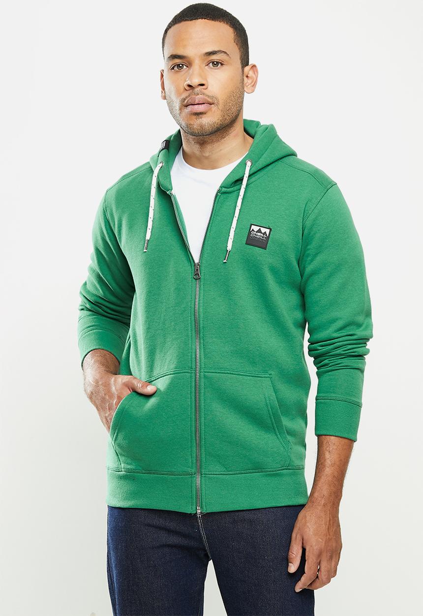 O'Neill - To the mountains zip thru hoodie - green