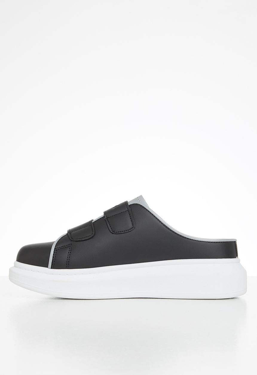 KANGOL - Tabi mule sneaker - black