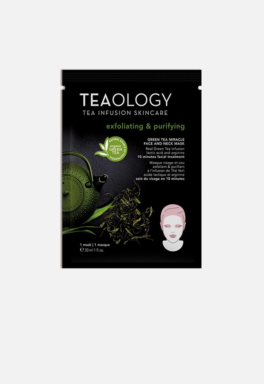 TEAOLOGY - Green Tea Miracle Face and Neck Mask