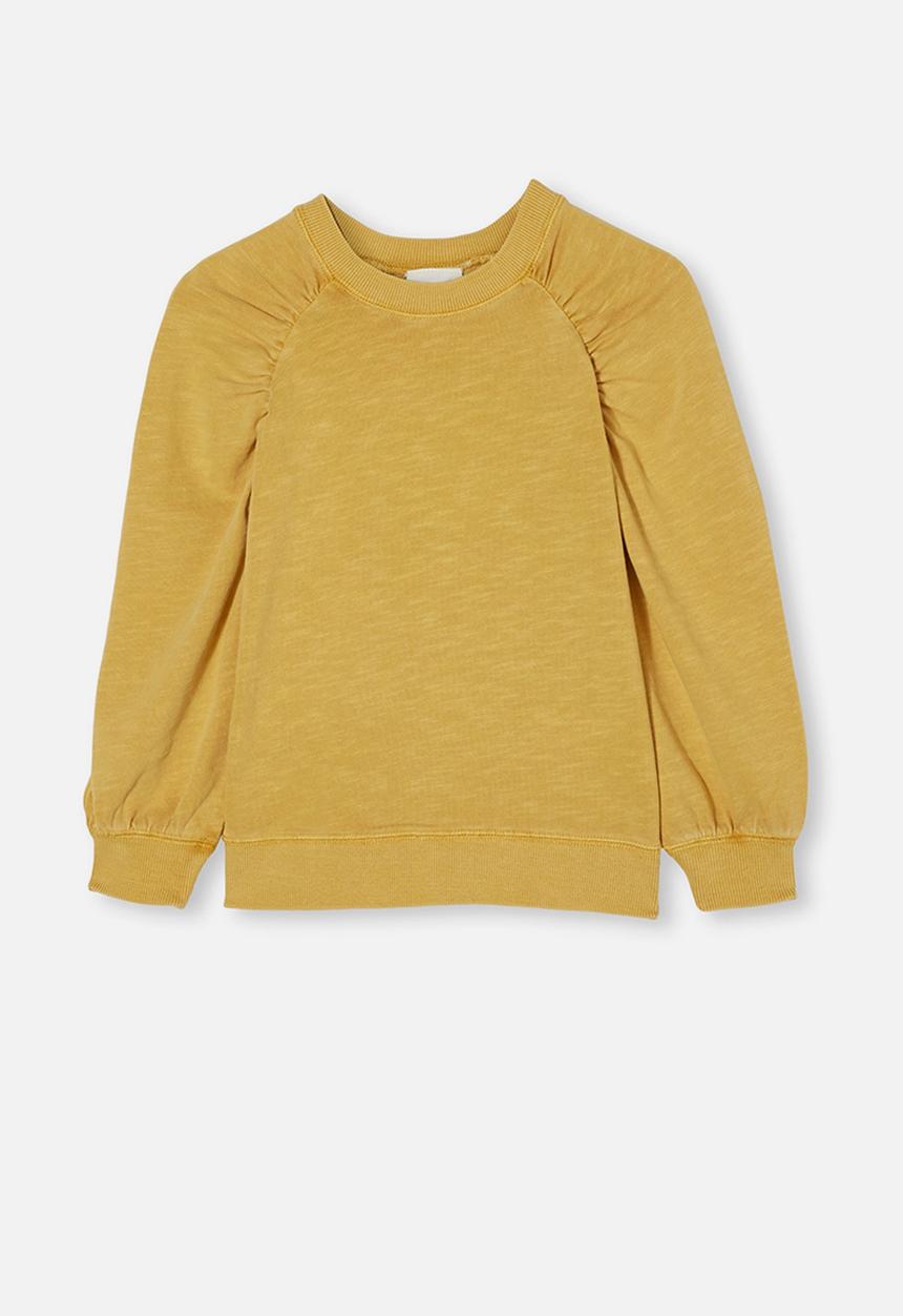 Cotton On - Priscilla puff sleeve top - honey gold
