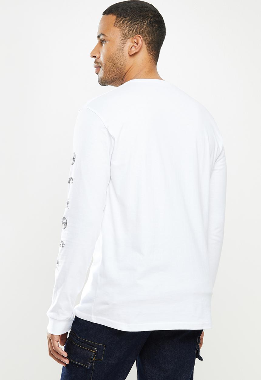 Billabong  - Eyesolation long sleeve tee - white