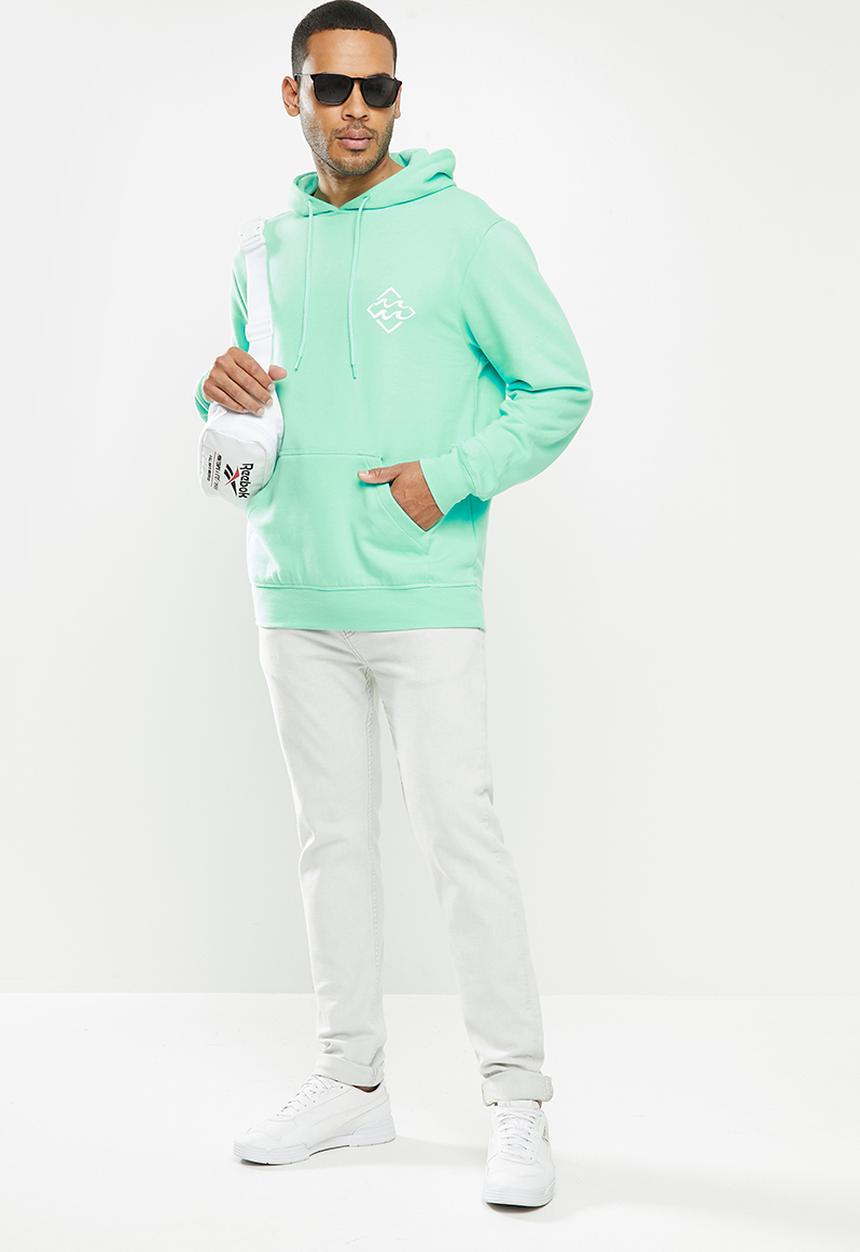 Billabong  - Arch pop hood - aqua
