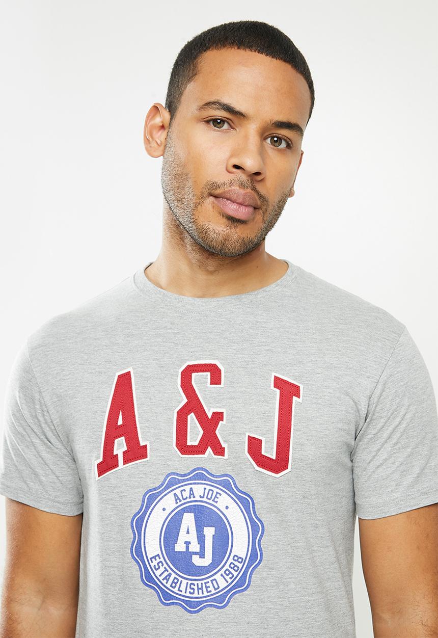 Aca Joe - Aca joe A&J T-shirt - grey