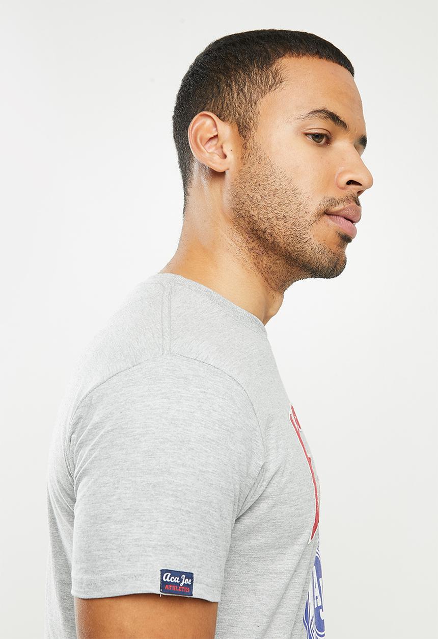 Aca Joe - Aca joe A&J T-shirt - grey