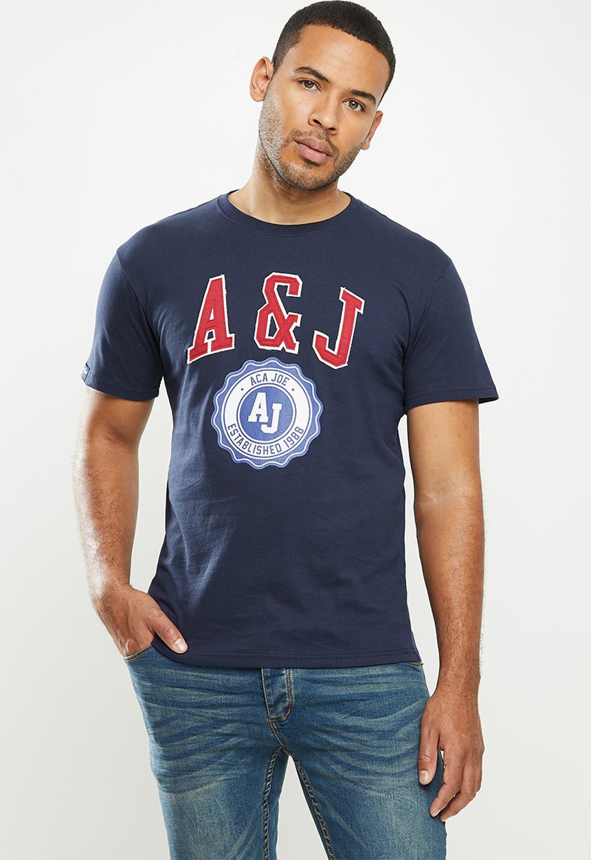 Aca Joe - Aca joe A&J T-shirt - navy