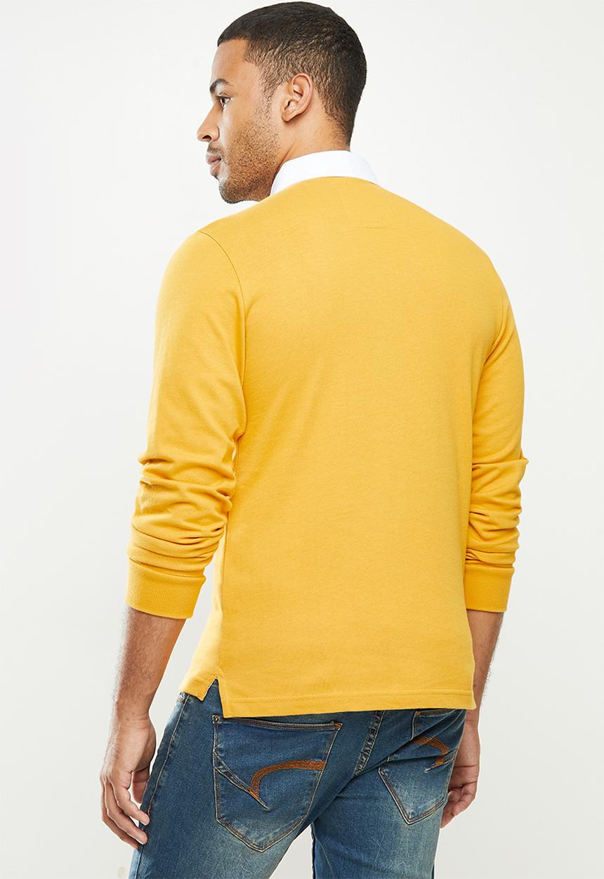 Aca Joe - Aca Joe basic rugby jersey - yellow