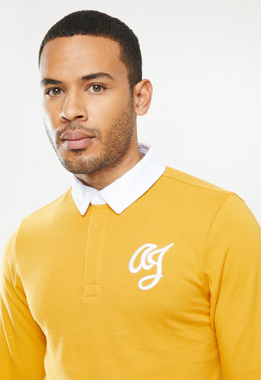 Aca Joe - Aca Joe basic rugby jersey - yellow