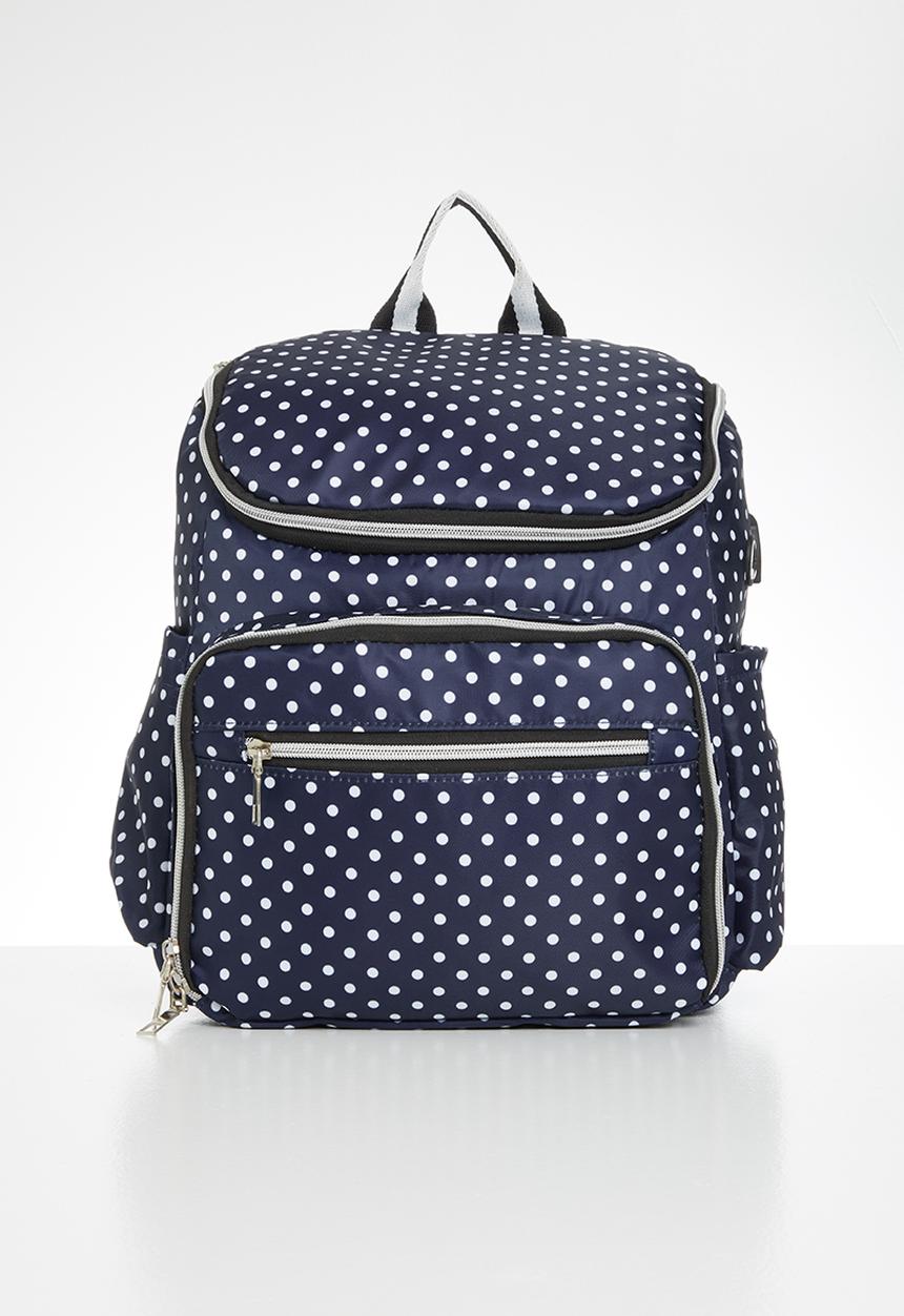 Pop Candy - Girls diaper bag - navy