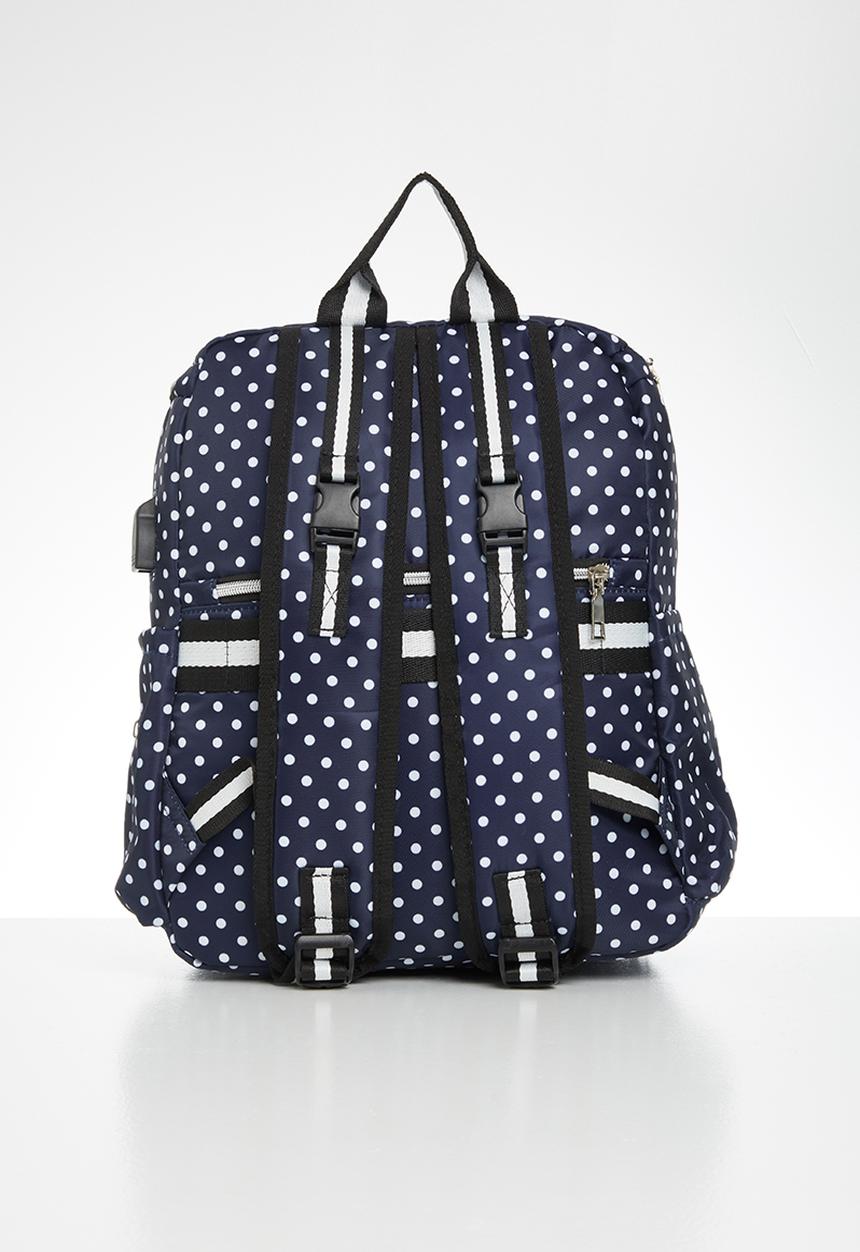 Pop Candy - Girls diaper bag - navy