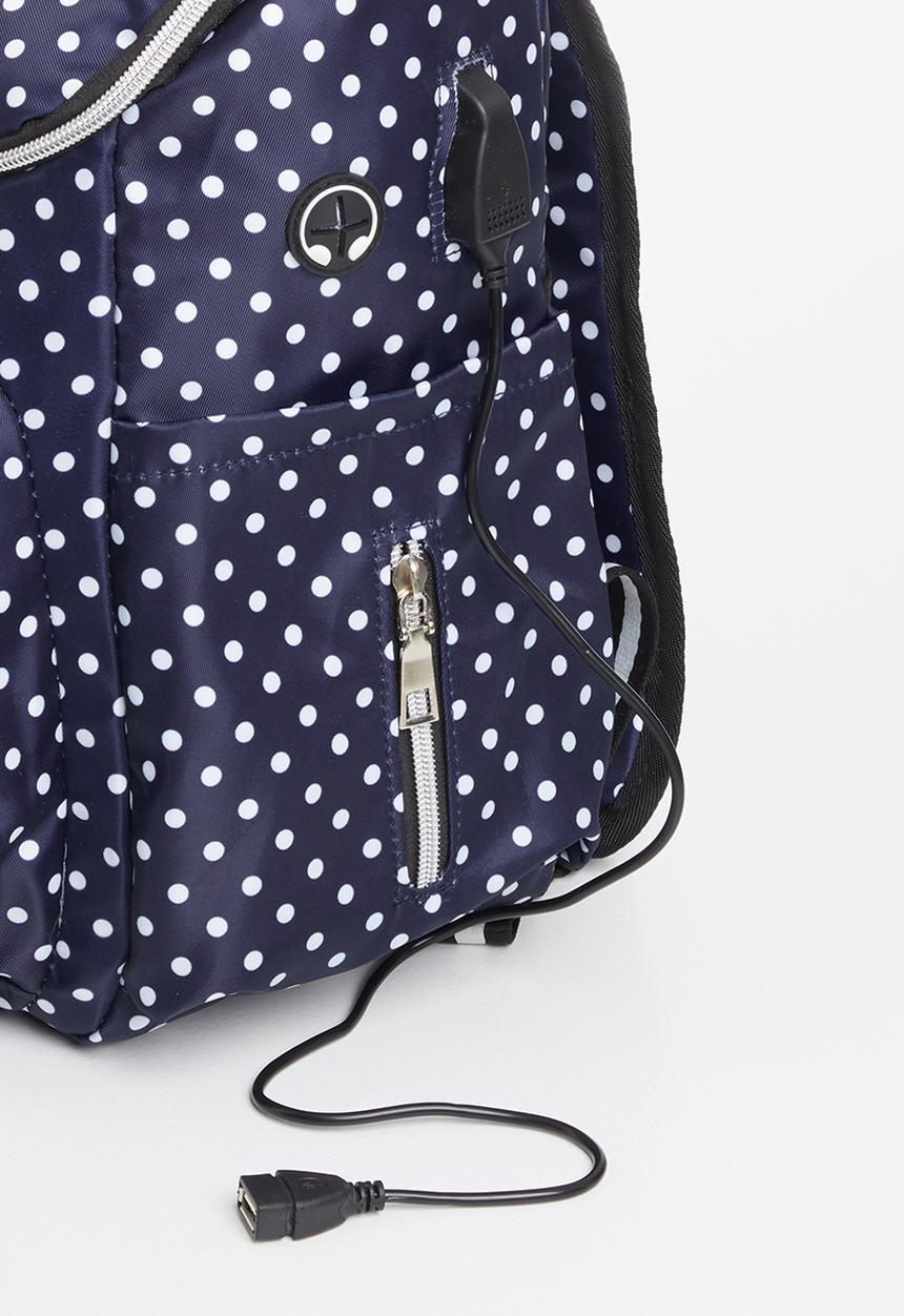 Pop Candy - Girls diaper bag - navy
