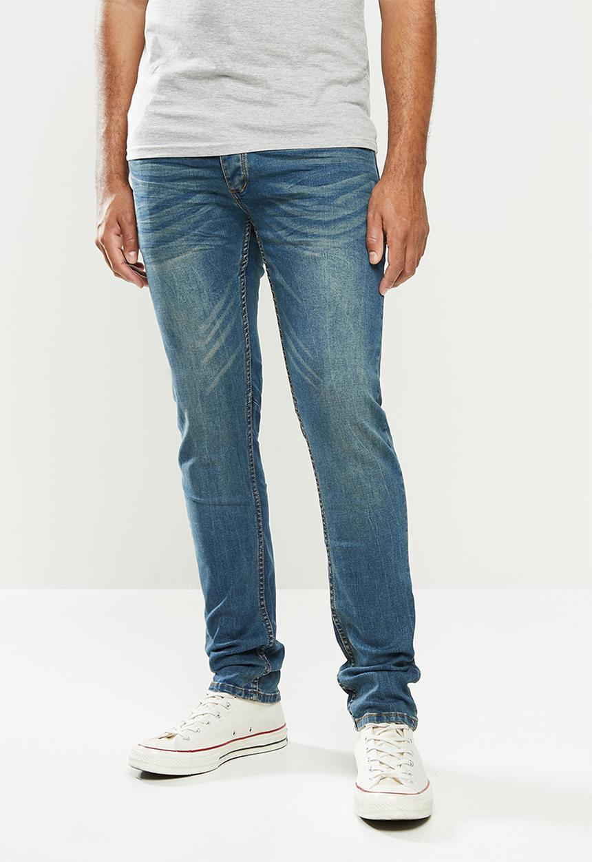 Aca Joe - Aca Joe styled skinny fit jeans - light blue