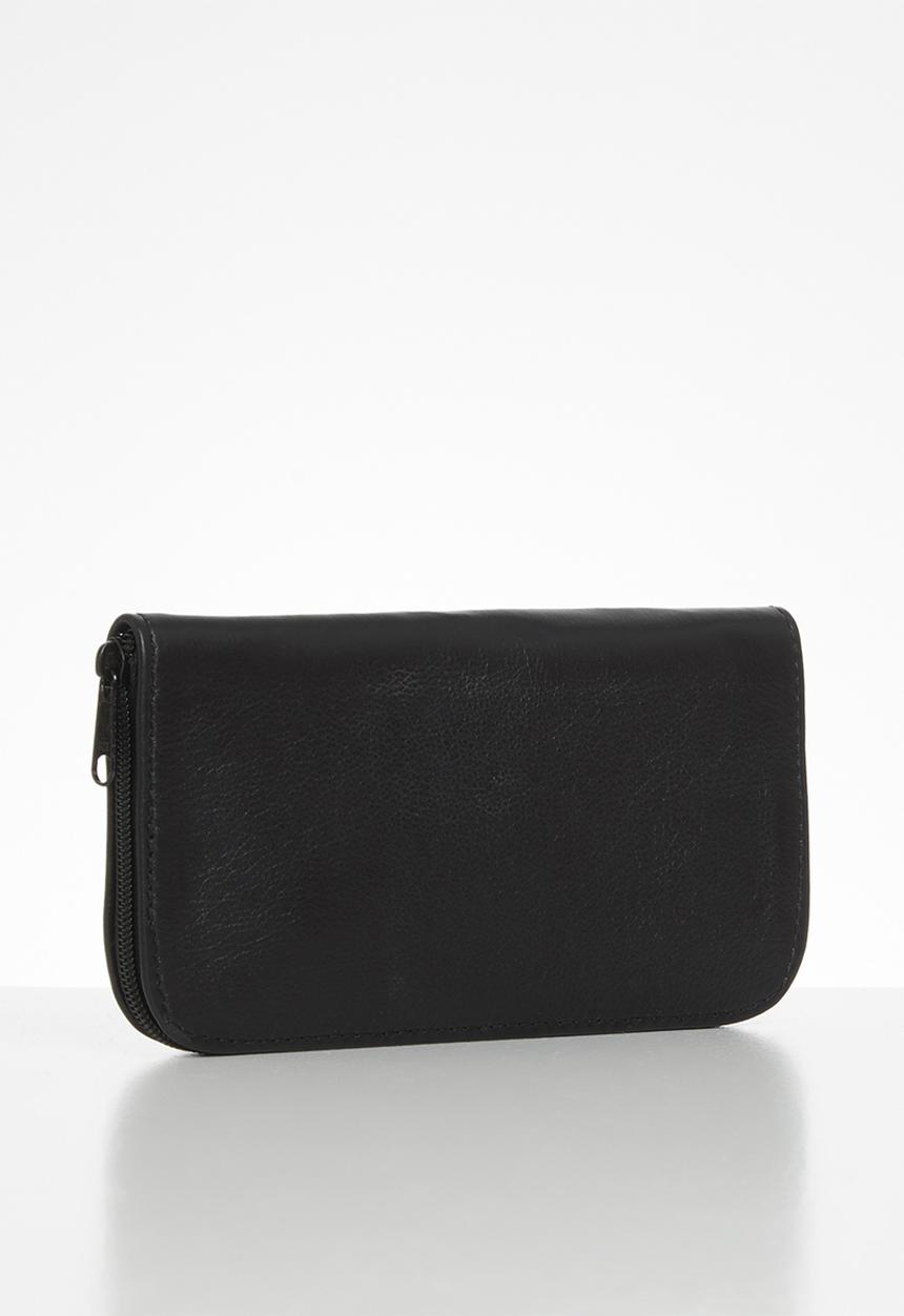 Superbalist - Paulo leather purse- black
