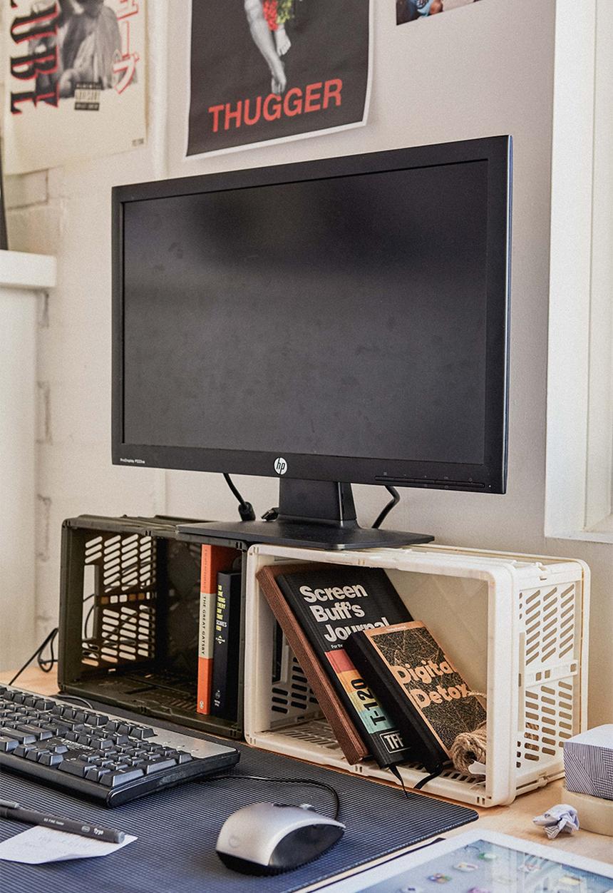 Typo - Small foldable storage-black