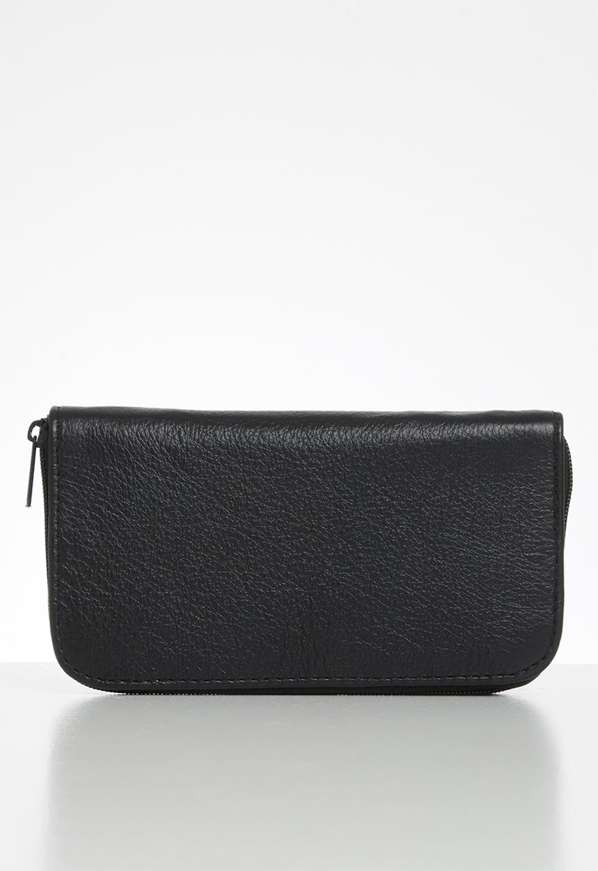 Superbalist - Bogota leather purse - black