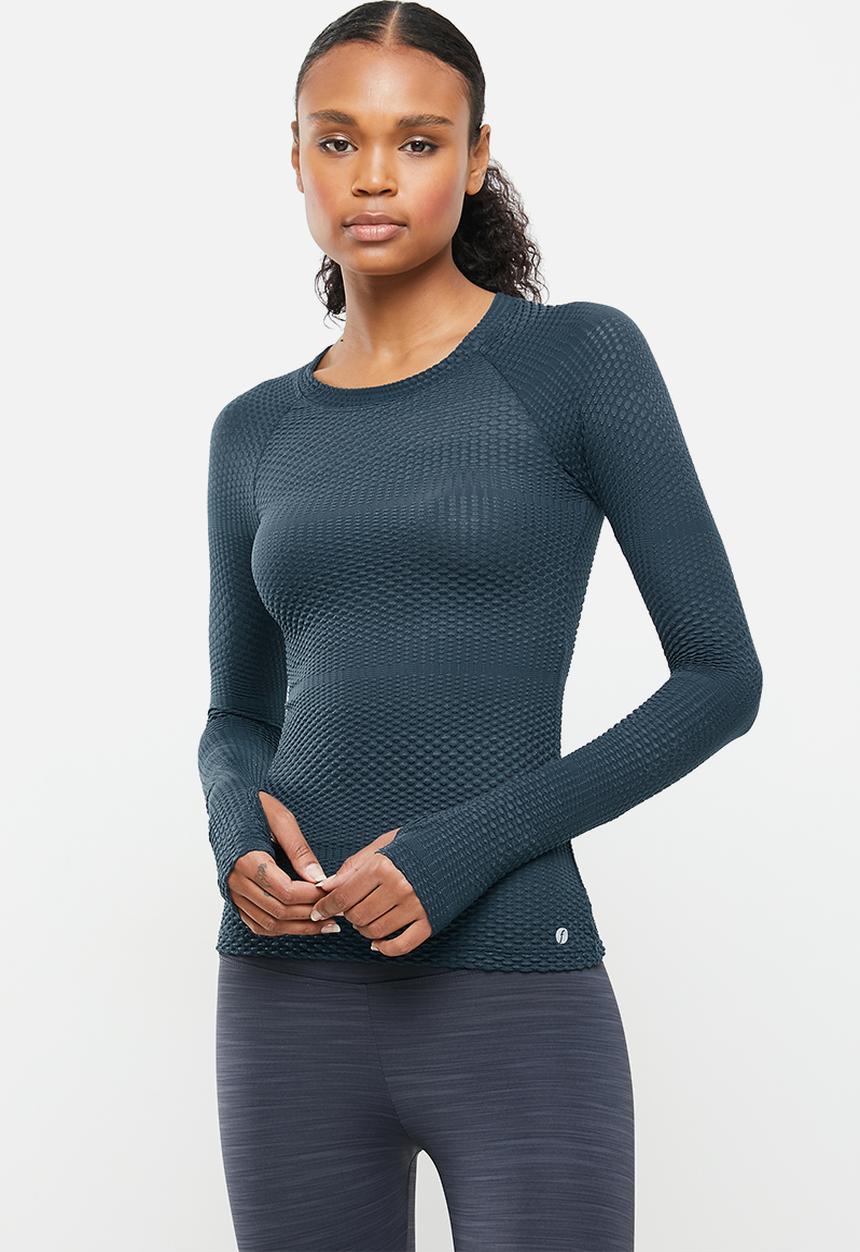 Fitgymwear - Savage long sleeve - dark blue